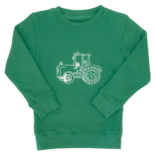 Mustard & Ketchup Mustard & Ketchup Green Tractor Sweatshirt