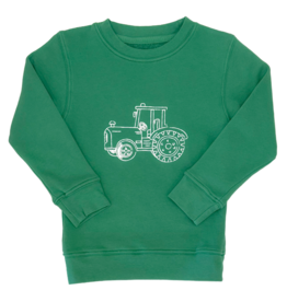 Mustard & Ketchup Mustard & Ketchup Green Tractor Sweatshirt