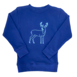Mustard & Ketchup Mustard & Ketchup Washed Denim Deer Sweatshirt
