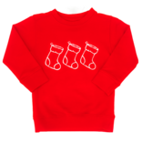 Mustard & Ketchup Mustard & Ketchup LS Red Stockings Sweatshirt