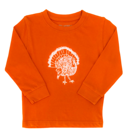 Mustard & Ketchup Mustard & Ketchup LS Burnt Orange Turkey T-Shirt