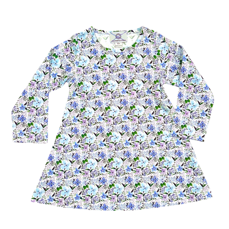The Proper Peony The Proper Peony Hydrangea A-Line Dress
