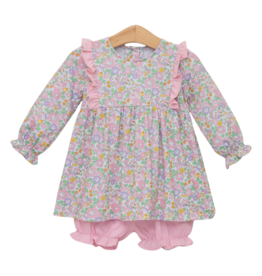 Trotter Street Kids Trotter Street Kids Autumn Blooms Bloomer Set