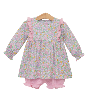 Trotter Street Kids Trotter Street Kids Autumn Blooms Bloomer Set