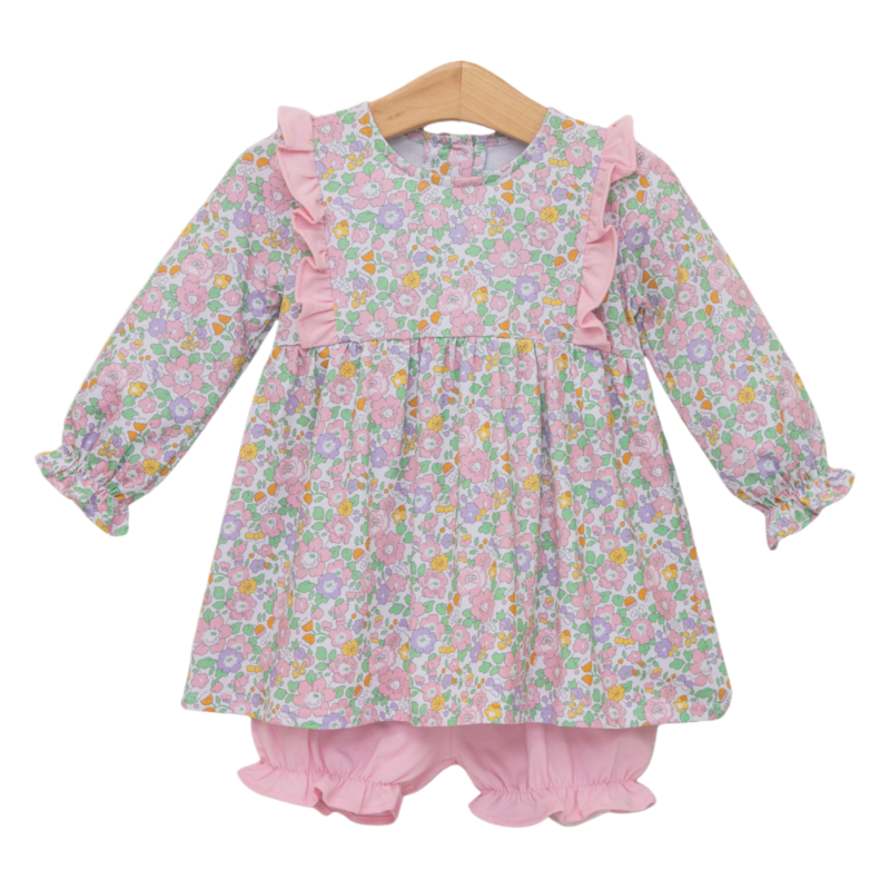 Trotter Street Kids Trotter Street Kids Autumn Blooms Bloomer Set