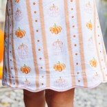 Trotter Street Kids Trotter Street Kids Pumpkin Patch Scalloped Bubble