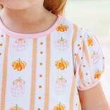 Trotter Street Kids Trotter Street Kids Pumpkin Patch Scalloped Dress
