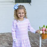 Trotter Street Kids Trotter Street Kids Sweetheart French Terry Tunic Set