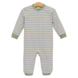 Trotter Street Kids Trotter Street Kids Miller Romper - Pine Cove Stripe