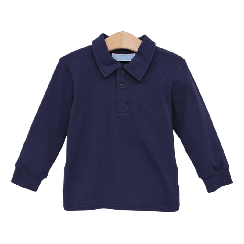Trotter Street Kids Trotter Street Kids Jackson Polo - Navy