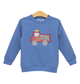 Trotter Street Kids Trotter Street Kids Fire Truck French Terry Pullover