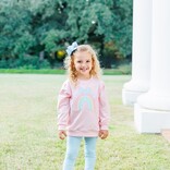 Trotter Street Kids Trotter Street Kids Rainbow French Terry Pullover