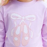 Trotter Street Kids Trotter Street Kids Ballet Shoes French Terry Pullover