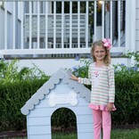 Trotter Street Kids Trotter Street Kids Puppy Ruffle Pant Set