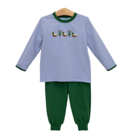 Trotter Street Kids Trotter Street Kids Mallard Trio Pant Set