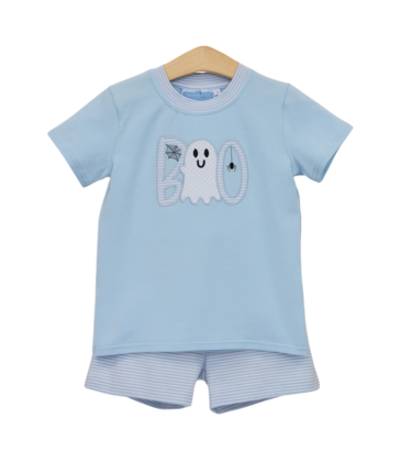 Trotter Street Kids Trotter Street Kids Boo Short Set