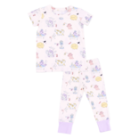 Angel Dear Angel Dear Short Sleeve Loungewear Set - Spa Dogs