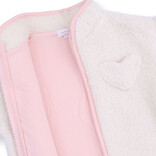 Angel Dear Angel Dear Sherpa Jacket - Cream/Pink