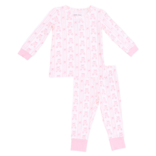 Angel Dear Angel Dear Loungewear Set - Ballet Shoes Ribbon Stripe