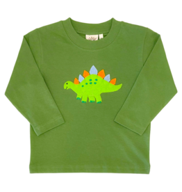 Luigi Luigi Peapod Green Stegosaurus T-Shirt