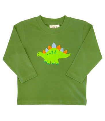 Luigi Luigi Peapod Green Stegosaurus T-Shirt