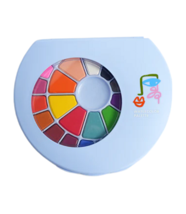 POP Party Supplies Art Party Watercolor Palette and Brush