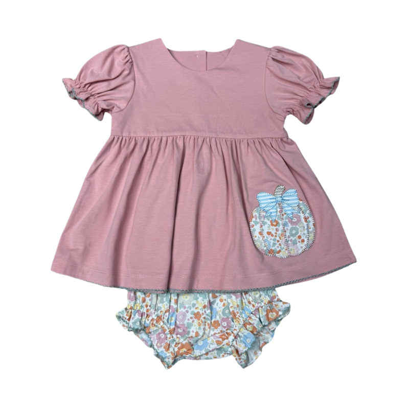 Whimsy Bay Whimsy Bay Piper Pumpkin Bloomer Set