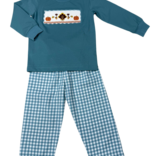 Whimsy Bay Whimsy Bay Thankful Turkey Pant Set