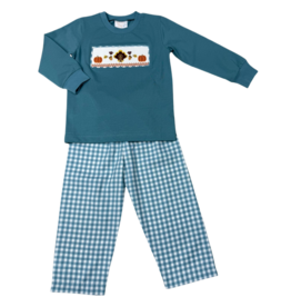 Whimsy Bay Whimsy Bay Thankful Turkey Pant Set