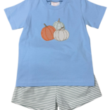 Whimsy Bay Whimsy Bay Peter's Pumpkin Short Set