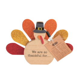 Mud Pie Mud Pie Tail Of Gratitude Turkey Set