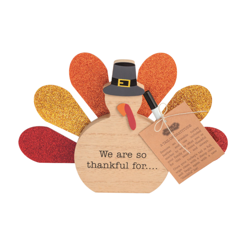 Mud Pie Mud Pie Tail Of Gratitude Turkey Set
