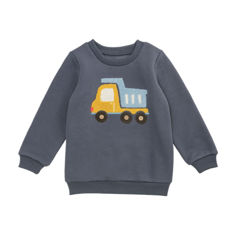 Mud Pie Mud Pie Dump Truck Sweatshirt