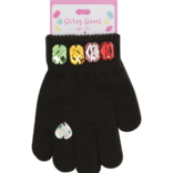 Mud Pie Mud Pie Black Glitzy Gloves
