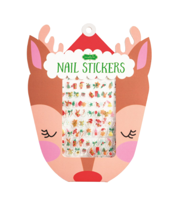 Mud Pie Mud Pie Reindeer Nail Sticker Set