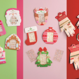 Mud Pie Mud Pie Reindeer Nail Sticker Set