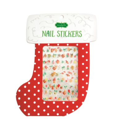 Mud Pie Mud Pie Stocking Nail Sticker Set
