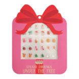 Mud Pie Mud Pie Present Stick-On Earring Set
