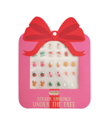 Mud Pie Mud Pie Present Stick-On Earring Set