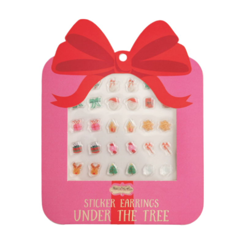 Mud Pie Mud Pie Present Stick-On Earring Set