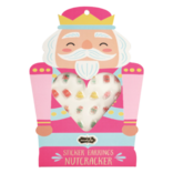 Mud Pie Mud Pie Nutcracker Stick-On Earring Set