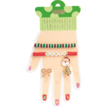 Mud Pie Mud Pie Santa Bracelet & Ring Set