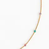 Pip Pop Post Pip Pop Post Rainbow Gem Necklace
