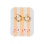 Pip Pop Post Pip Pop Post Opal Hoop Earrings