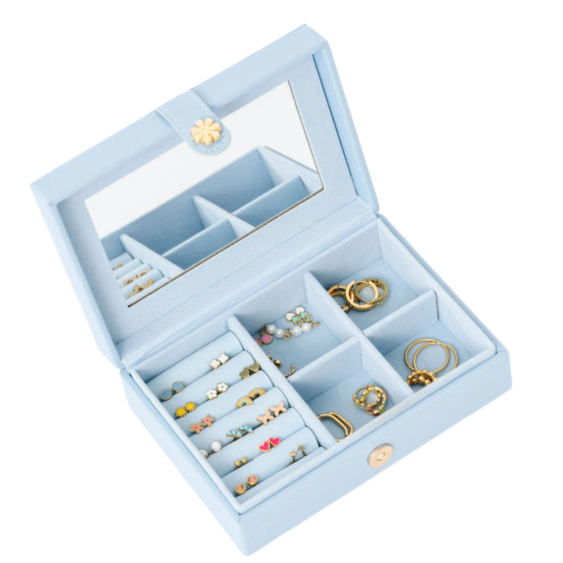 Pip Pop Post Pip Pop Post Sky Blue Jewelry Box