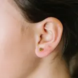 Pip Pop Post Pip Pop Post Gold Heart Stud Earrings