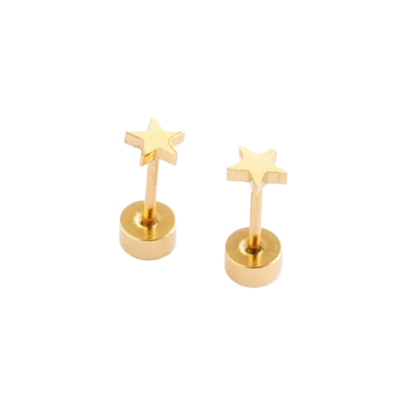 Pip Pop Post Pip Pop Post Mini Star Stud Earrings