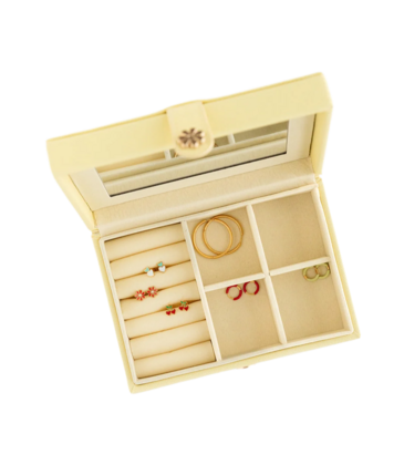 Pip Pop Post Pip Pop Post Butter Yellow Jewelry Box