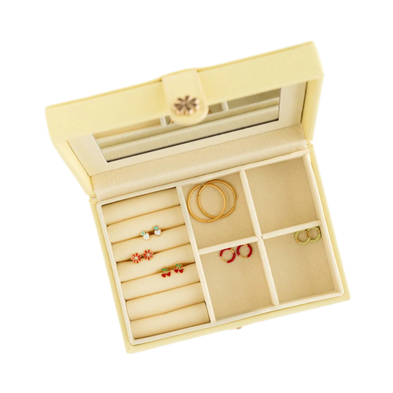 Pip Pop Post Pip Pop Post Butter Yellow Jewelry Box
