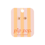 Pip Pop Post Pip Pop Post Hug + Kiss Stud Earrings